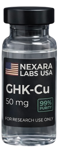 GHK-Cu research peptide vial — Nexara Labs USA