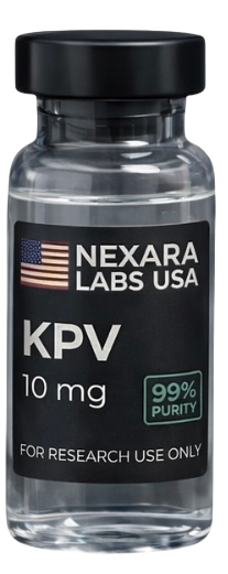 KPV research peptide vial — Nexara Labs USA