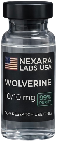 Wolverine research peptide vial — Nexara Labs USA